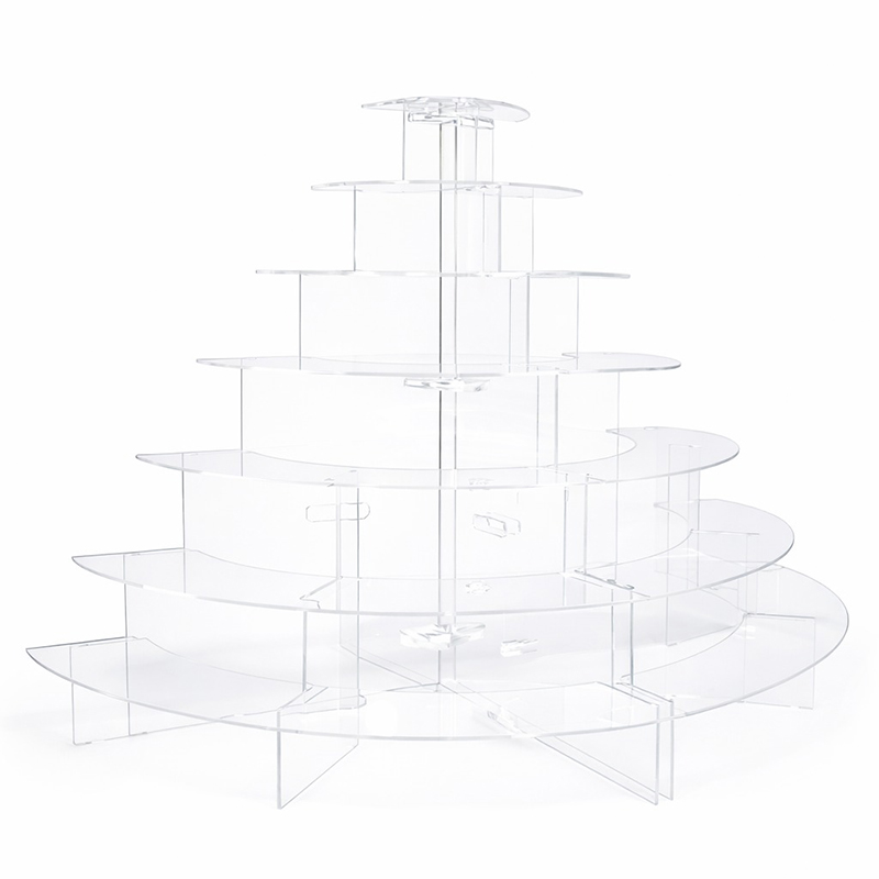 Suport circular cu 7 nivele pentru prăjituri, minitorturi SPEv 22