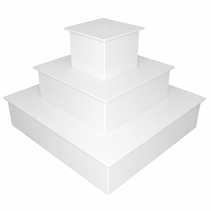 Suport tip piramida cu 3 nivele pentru prajituri/fructe/ cupcake SPEv 8