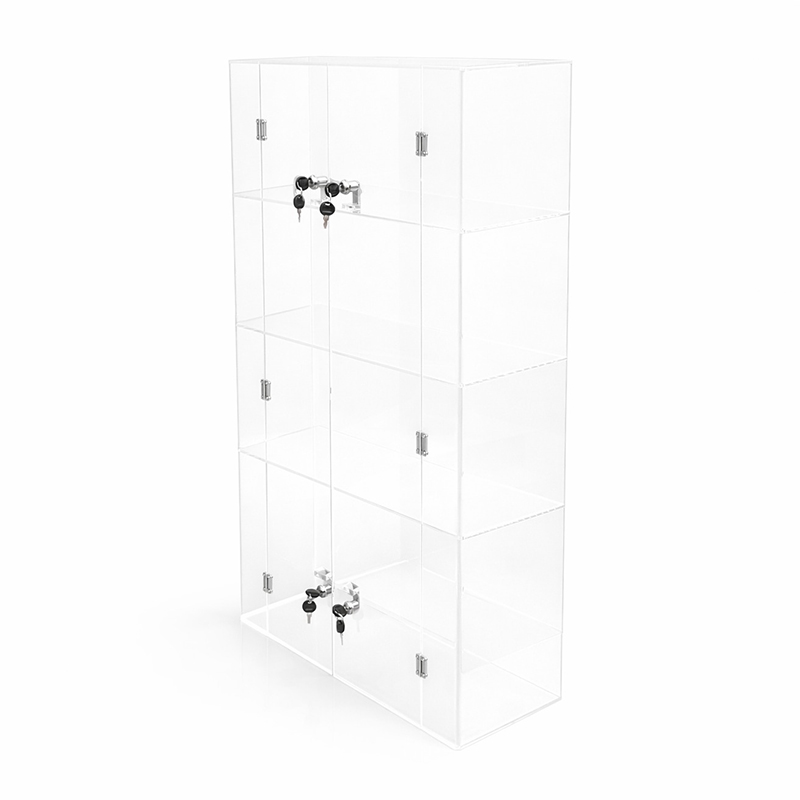 Vitrina din plexiglas cu rafturi SVE 10