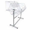 Urna-hexagonala-tip-cazinou-cu-o-cutie-pentru-imprimanta-UR-9A-pleximet