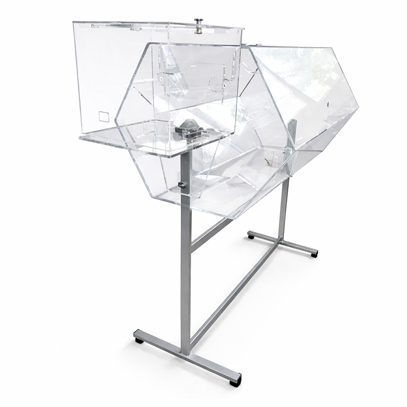 Urna hexagonala tip cazinou cu o cutie pentru imprimanta UR 9A