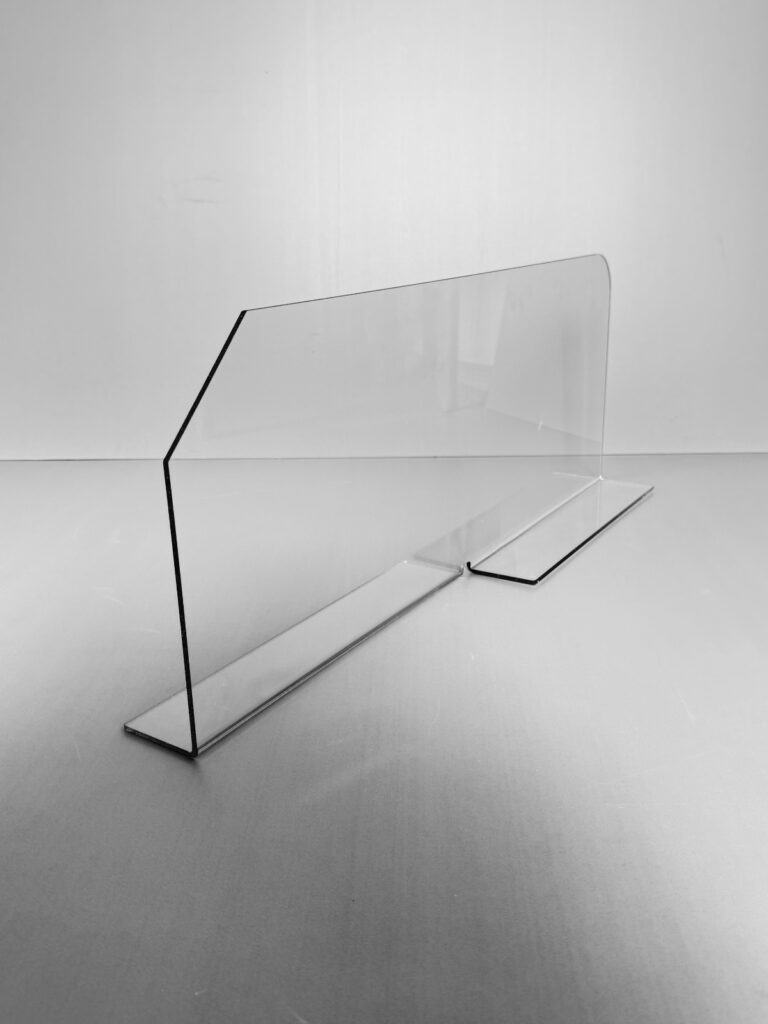 Separator vitrina frigorifica LxH 650×250 mm-pleximet-1