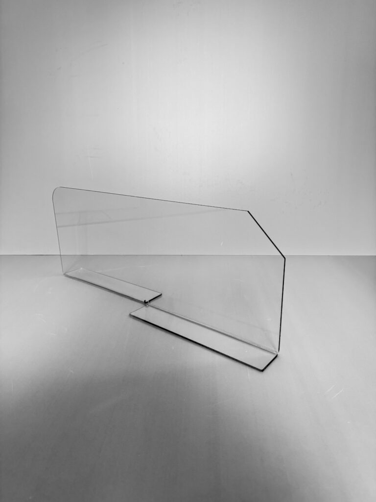 Separator vitrina frigorifica LxH 650×250 mm-pleximet-2